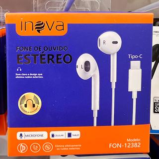 FONE DE OUVIDO COM FIO PARA ANDROID ( TC ). ( INOVA )