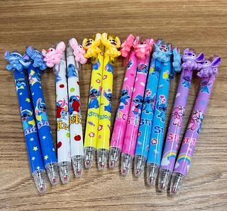 CANETA ESFEROGRÁFICA ( LILO E STITCH ), PACOTE COM ( 12-UNIDADES )