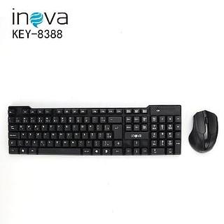 KIT DE TECLADO E MOUSE, ( SEM FIO ) PARA COMPUTADOR ( PC ), E NOTEBOOK. ( INOVA )