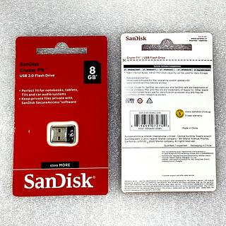PEN DRIVE MINI ( 8GB ), [ USB 2.0 ], ORIGINAL. ( SanDisk )