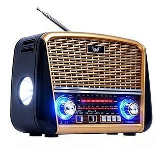 RÁDIO FM, RETRÔ ( VINTAGE ), LANTERNA ( FM, AM , USB, SD CARD, BT ). ( B-MAX )