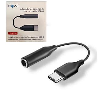ADAPTADOR DE FONE DE OUVIDO ( P2 ) PARA ANDROID ( TC ), P2 | TC. ( INOVA )
