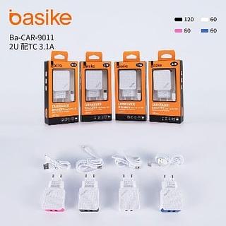 CARREGADOR ( 3.1A ), PARA ANDROID ( TPC ). ( BASIKE )