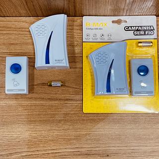 CAMPAINHA SEM FIO PARA CASA. ( B-MAX )