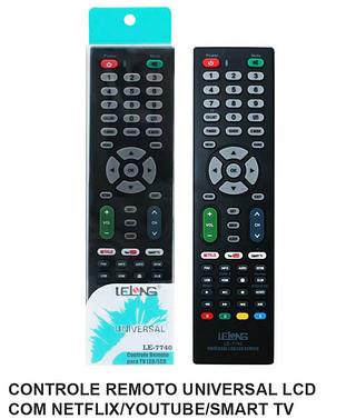 CONTROLE REMOTO UNIVERSAL PARA TV, SMART TV, NETIFLIX, YOUTUBE.