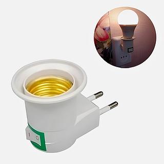 BOCAL, ( SOQUETE ) PARA LÂMPADA, ( E27 ). ( Mini Men )