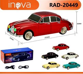CAIXA DE SOM ( 10W ) MODELO CARRO ( JAGUAR MARK II ). ( INOVA )