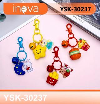 PACOTE DE CHAVEIRO PARA CHAVES FODINHOS🔑🐰🐻🍓⭐, PACOTE COM ( 12 UNIDADES ). ( INOVA )