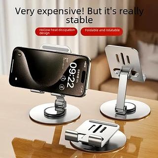 SUPORTE DE CELULAR PARA COLOCAR NA MESA, ( METAL ).