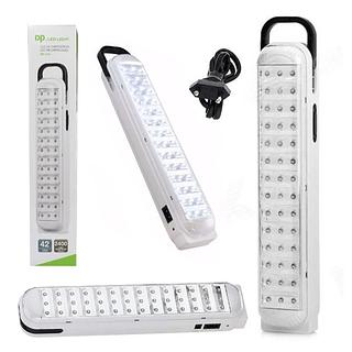 LUMINÁRIA DE EMERGÊNCIA RECARREGAVEL 63 LEDS, 12.6W. ( DP )