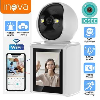 CAMPAINHA COM CÂMERA, COM FUNÇÃO DE INTERFONE. ( INOVA )