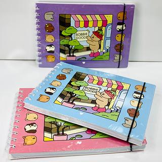 LIVRO PARA COLORIR ( BOBBIE GOODS ), CAPA MOLE, ( 50 GFOLHAS ).