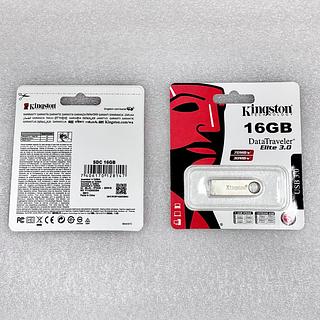 PEN DRIVE DE METAL ( 16GB ), [ USB 3.0 ], ORIGINAL. ( KINGSTON )