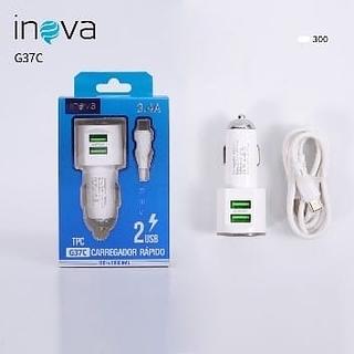 CARREGADOR VEICULAR ( 3.4A ) PARA ANDROID ( TC ).