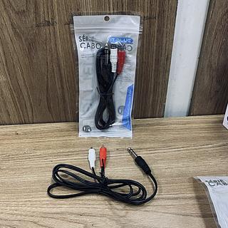 CABO DE AUDIO P10/ 2RCA. ( IT-BLUE )