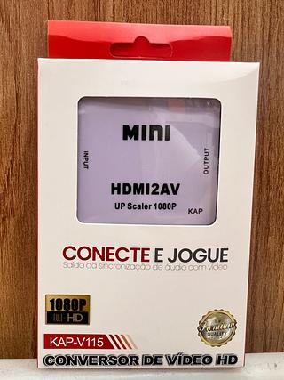 MINI CONVERSOR ( HDMI2AV | HDTV2AV ), FULL HD .