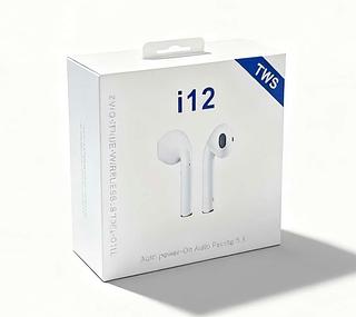 FONE DE OUVIDO ( I12 ), SEM FIO, ( BT ).