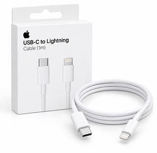 Cabo USB-C para Lightning de 1 Metro para Carregamento e Transferência de Dados