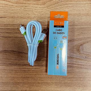 CABO ( 2.4A ) PARA ANDROID ( V8 ), ( 1M ). ( ASTON )