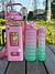 KIT DE GARRAFA DE ÁGUA PLÁSTCO ( CUTE ) , 2L, 500ML, 300ML.