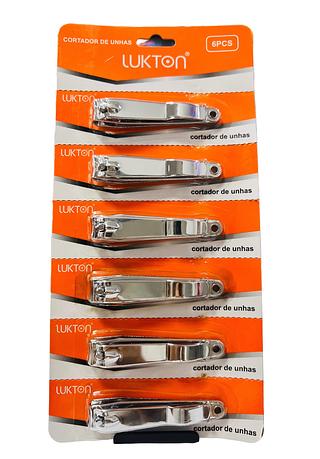 Kit 6 Pçs Cortador De Unha Grande
