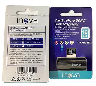 CARTÃO DE MEMÓRIA ( 16GB ). ( INOVA )