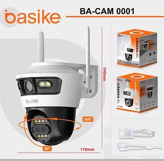 INOVA Câmera Segurança 3 Lentes 12xZoom 360° Visão 4K Noite Colorida Wi-Fi IP66 Prova DÁgua Detecção