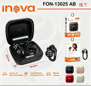 Fone de ouvido sem fio Bluetooth 6.0 Som Eletéreo TWS (Inova)