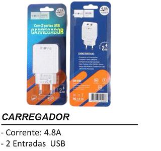 2-FONTE DE CARREGADOR 4.8A