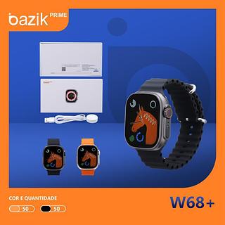RELÓGIO DE PULSO ( 68+ ) SMART WATCH. ( BAZIK PRIME )