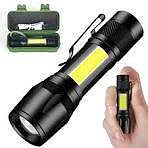MINI LANTERNA RECARREGÁVEL, ( FLASHLIGHT ). ( LELONG )