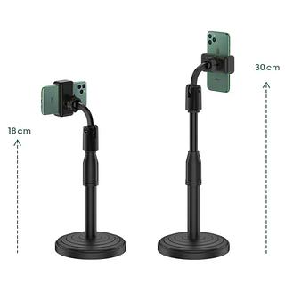 SUPORTE DE CELULAR PARA COLOCAR NA MESA ( PLÁSTICO ). ( KAPBOM )