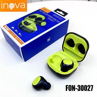 FONE DE OUVIDO SEM FIO COLORIDO, BLUETOOTH. ( INOVA )