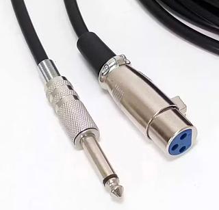 CABO PARA MICROFONE ( XLR-P10 ) , ( 3M ).