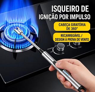 Isqueiro Eletrico Acendedor De Fogão Churrasqueira