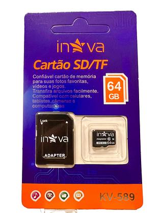 CARTÃO DE MEMÓRIA ( 64GB ). ( INOVA )