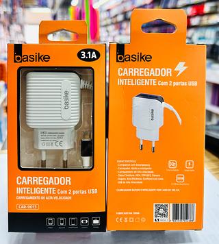 1-CARREGADOR PARA ANDROID ( V8 ) 3.1A