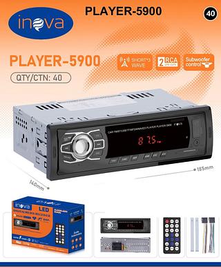 SOM AUTOMOTIVO PARA CARRO, BT, RÁDIO FM, ( 25W ). ( INOVA )