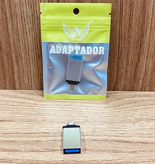 ADAPATADOR ( OTG ) PARA ANDROID ( V8 ). ( ALTOMEX )