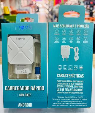 CARREGADOR PARA ANDROID ( V8 ) 5.1A