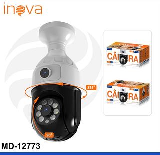 CÂMERA DUPLA INTELIGENTE, PARA BOCAL DE LÂMPADA, ( WI-FI ), COM ( IP44 ). ( INOVA )