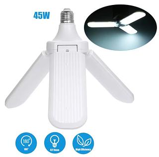 Lâmpada Led 45W Pétalas Dobrável 6500K Ajustável Bivolt Multifuncional