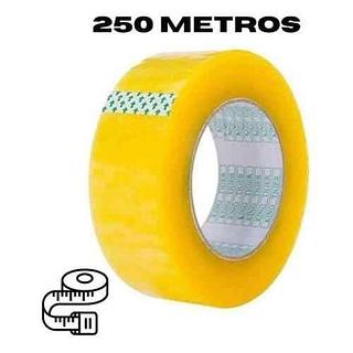 FITA ADESIVA TRANSPARENTE ( 250M ). ( FU FORTE BRASIL )