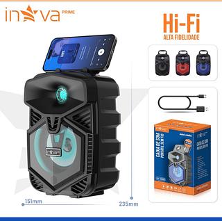 CAIXA DE SOM ( 6W ) RECARREGÁVEL, TAMANHO MÉDIO. ( INOVA )