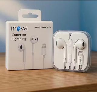 FONE DE OUVIDO COM FIO PARA IPHONE ( I6 ). ( INOVA )