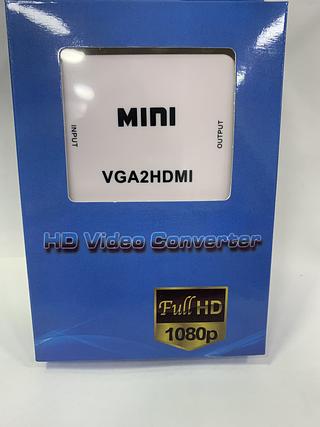 MINI CONVERSOR ( VGA2HDMI ) FULL HD 1080P.