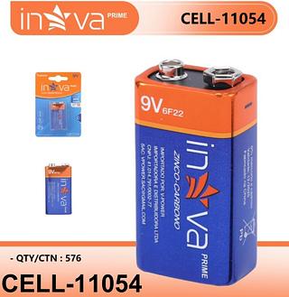 BATERIA ( 9V ) COMUM. ( INOVA )