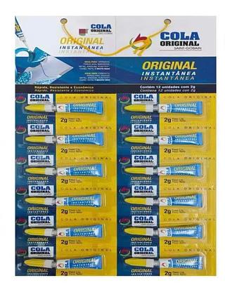 Cola Instantanea Com 12 Unidades 2g