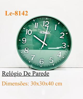RELÓGIO ANALÓGICO DE PAREDE. ( LELONG )