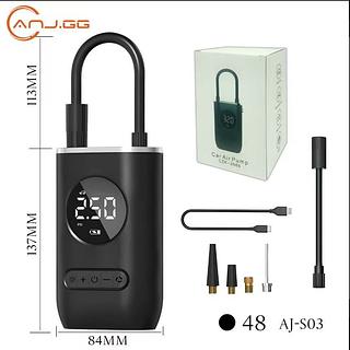 COMPRESSOR DE AR PORTÁTIL E BATERIA PORTÁTIL ( 2 EM 1 ).